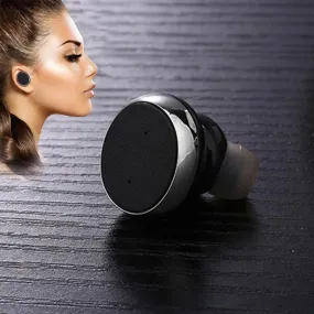 1-Unit: Mini Invisible Wireless Bluetooth 10.0 Stereo In-Ear Headset Earphone