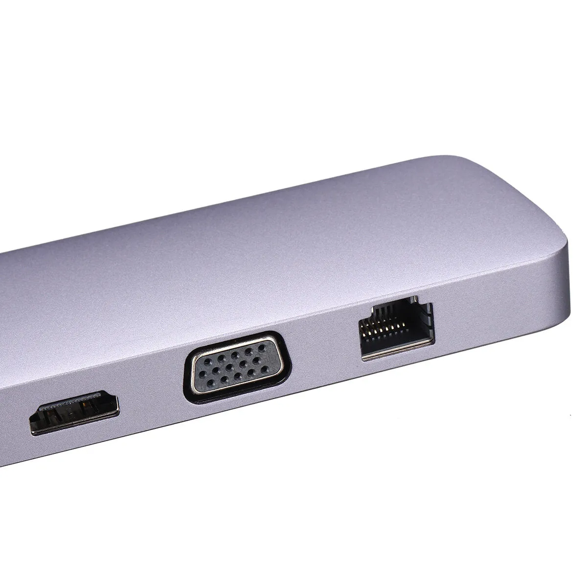 10 in 1 USB C HUB Type C Adapter to 4K-HDMI RJ45 VGA 1080P SD/TF Card USB 3.0 Docking Station for PC Laptop Moblie Phone Macbook