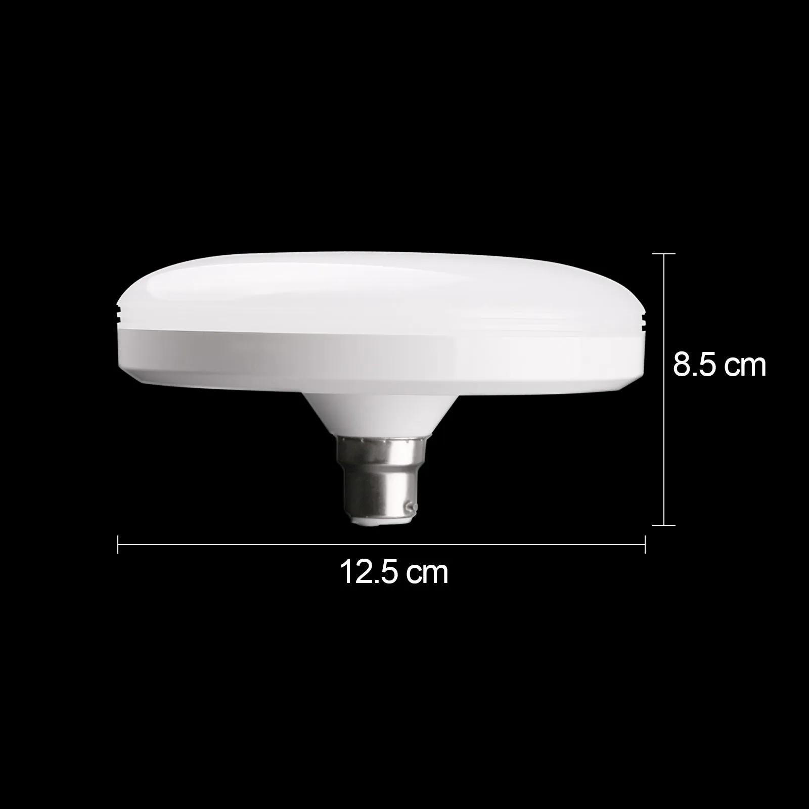 10W UFO LED Light Bulb Flat Lamp B22 Warm White 3000K / Cool White 5000K