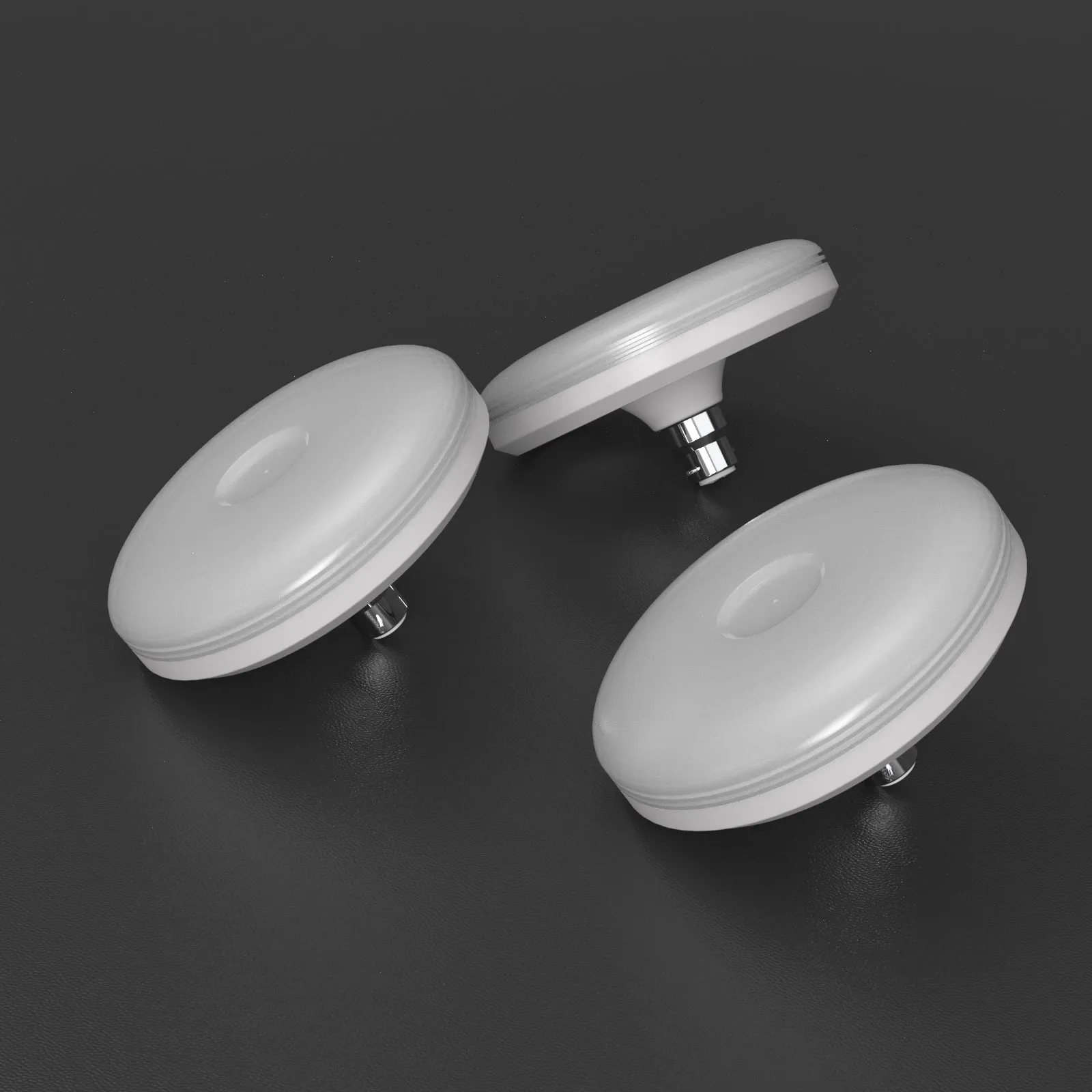 10W UFO LED Light Bulb Flat Lamp B22 Warm White 3000K / Cool White 5000K