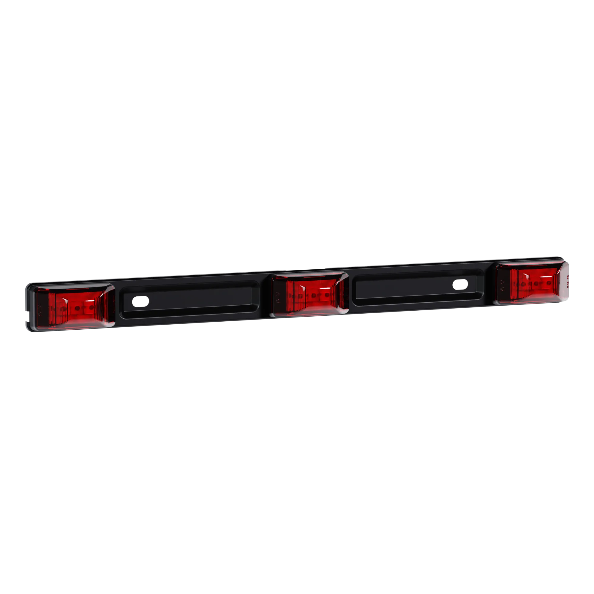 15" Red 9 LED Clearance ID Marker Light Bar