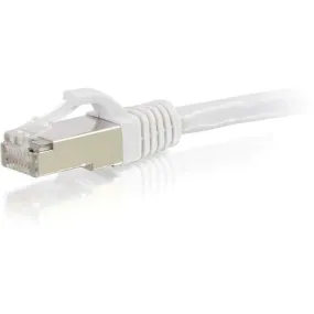 1Ft Cat6 Snagless Shielded (Stp) Ethernet Network Patch Cable - White