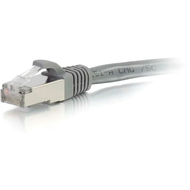 20Ft Cat6 Snagless Shielded (Stp) Ethernet Network Patch Cable - Gray