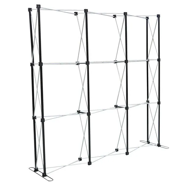 20'x8' Portable Trade Show Display Booth Pop Up Grey w/ Case