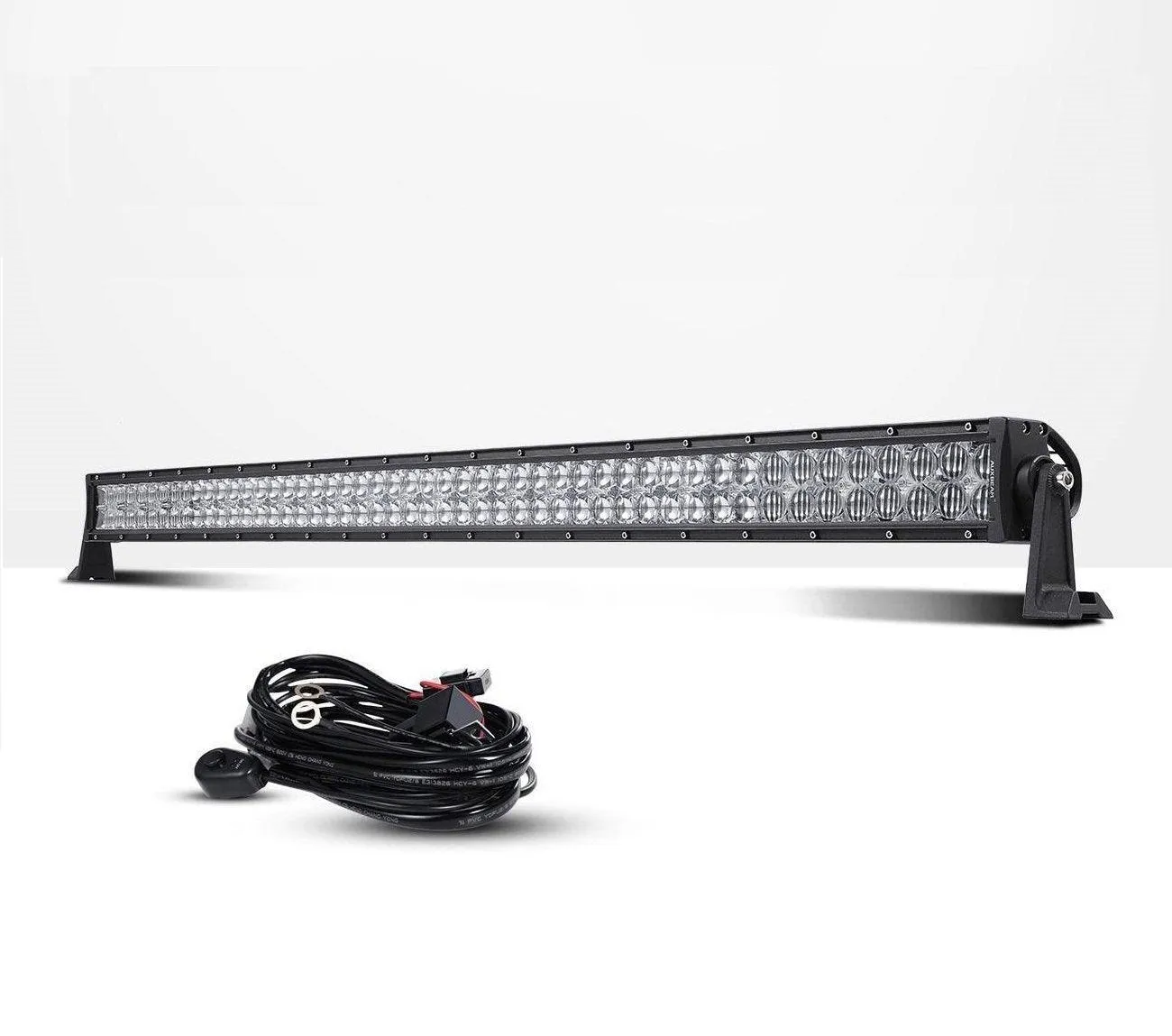 5D Series 22 Inch/32 Inch/42 Inch/50 Inch/52 Inch Combo Beam Straight/Curved Double Row LED Light Bar