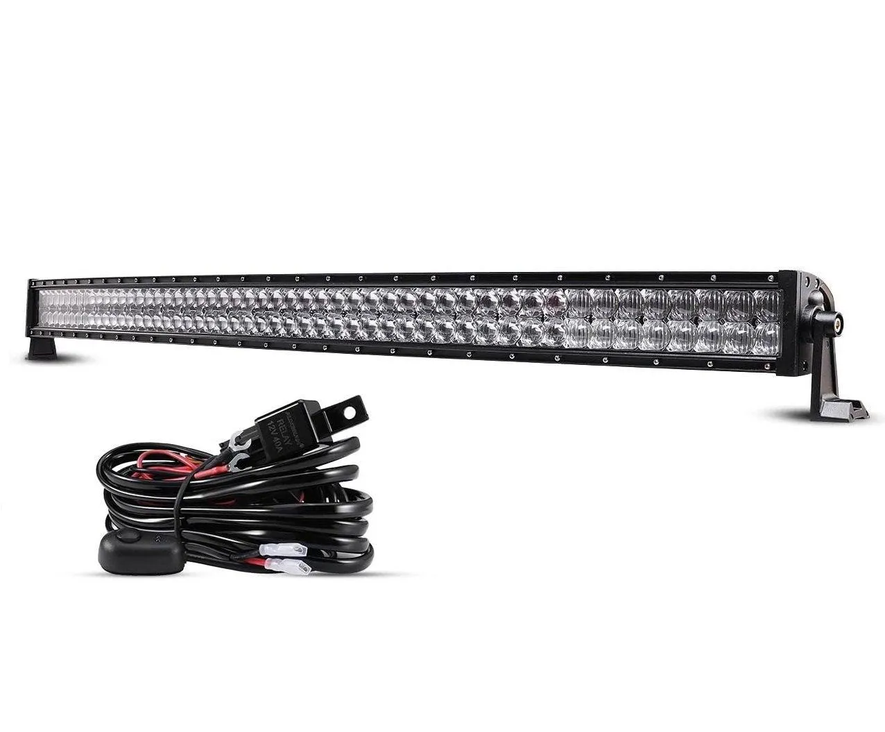 5D Series 22 Inch/32 Inch/42 Inch/50 Inch/52 Inch Combo Beam Straight/Curved Double Row LED Light Bar