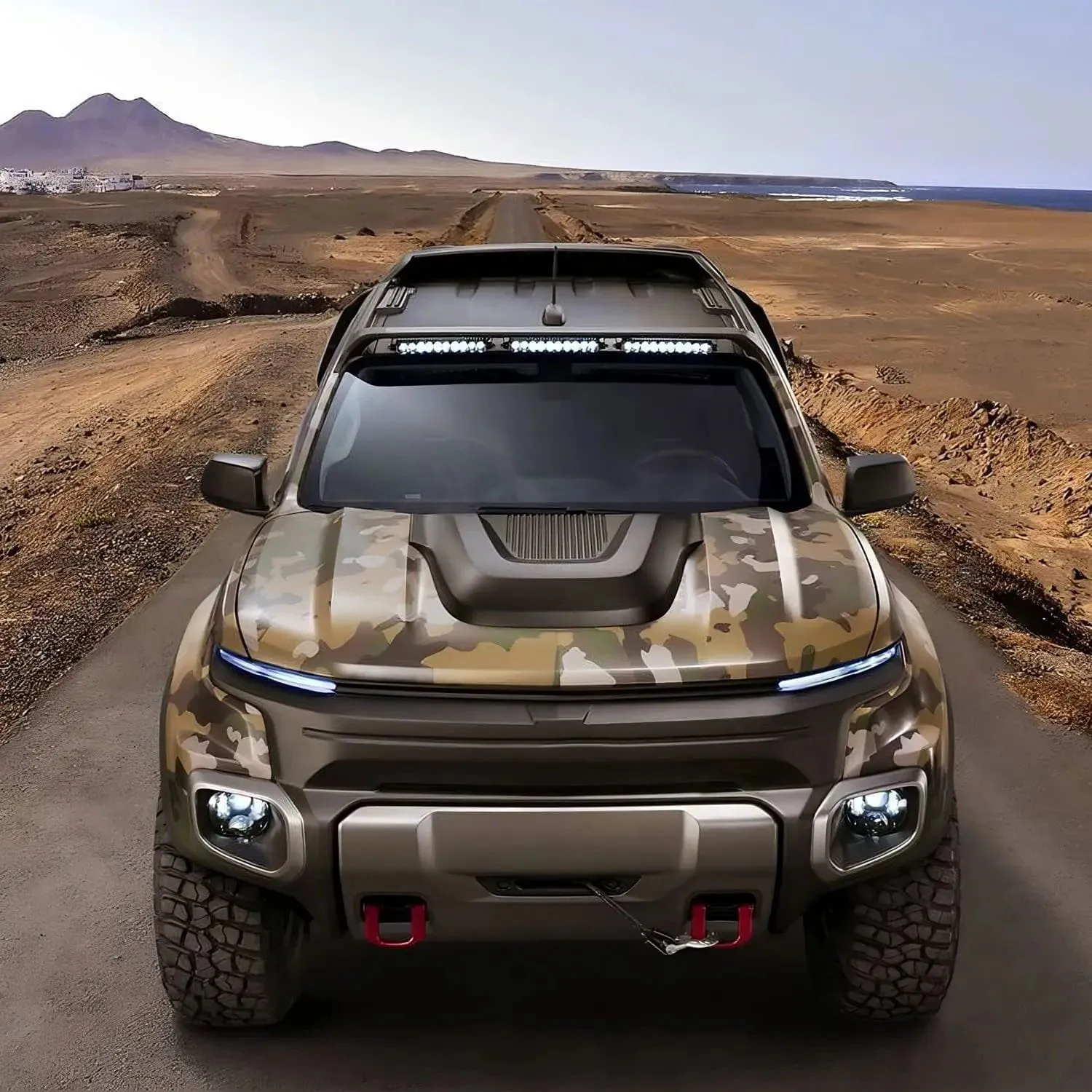 7 Inch 30W 3600LM Slim Spot LED Light Bars (Pair)