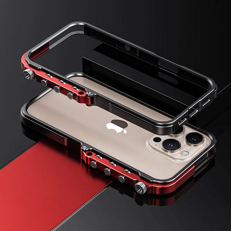 Armor King Trigger Mechanical Armor Premium Metal Bumper Case