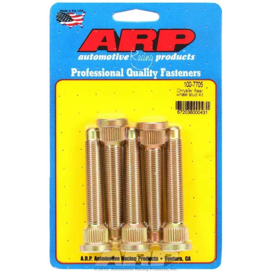 ARP Wheel Stud Kit - 1/2-20 3.125/.680 Knurl (5)