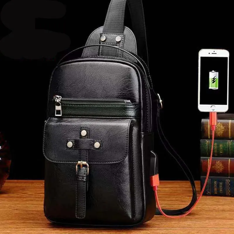 Backpack Waist Shoulder bag compatible with Ebook, Tablet and for HONOR 9X PREMIUM (2019) - Black