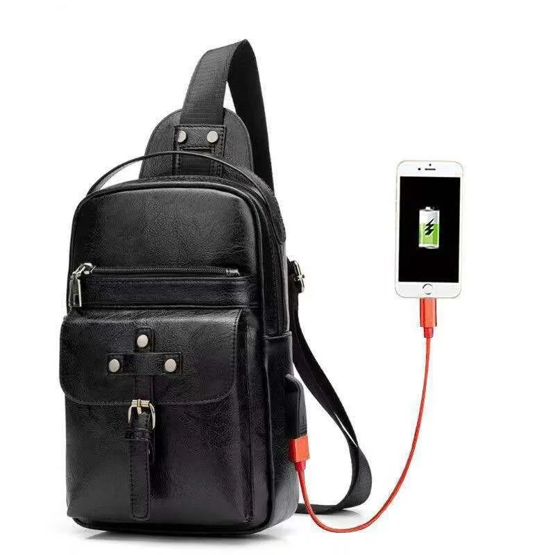 Backpack Waist Shoulder bag compatible with Ebook, Tablet and for HONOR 9X PREMIUM (2019) - Black