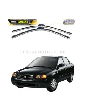 Baleno Maximus Premium Silicone Wiper Blades - Model 1998-2001