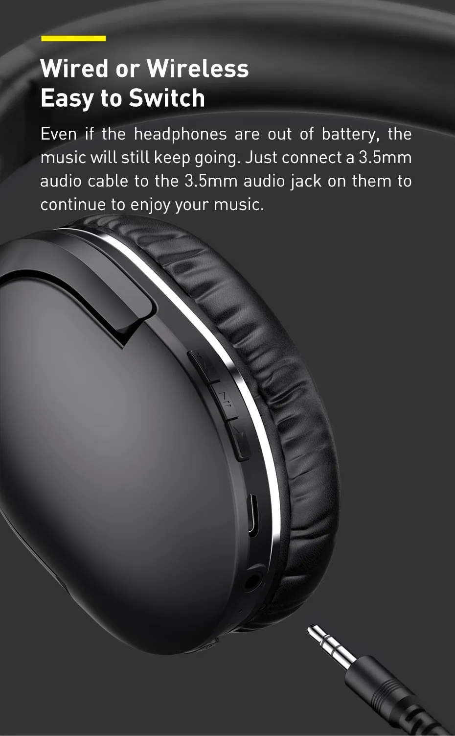 Baseus D02 Pro Wireless Headphones Bluetooth 5.3