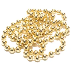 Bead Chain Eyes - Gold