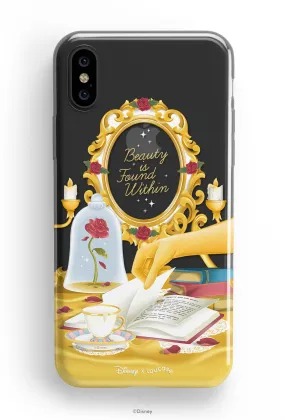 Belle's Vanity - KLEARLUX™ Disney x Loucase Beauty & The Beast Collection Phone Case | LOUCASE