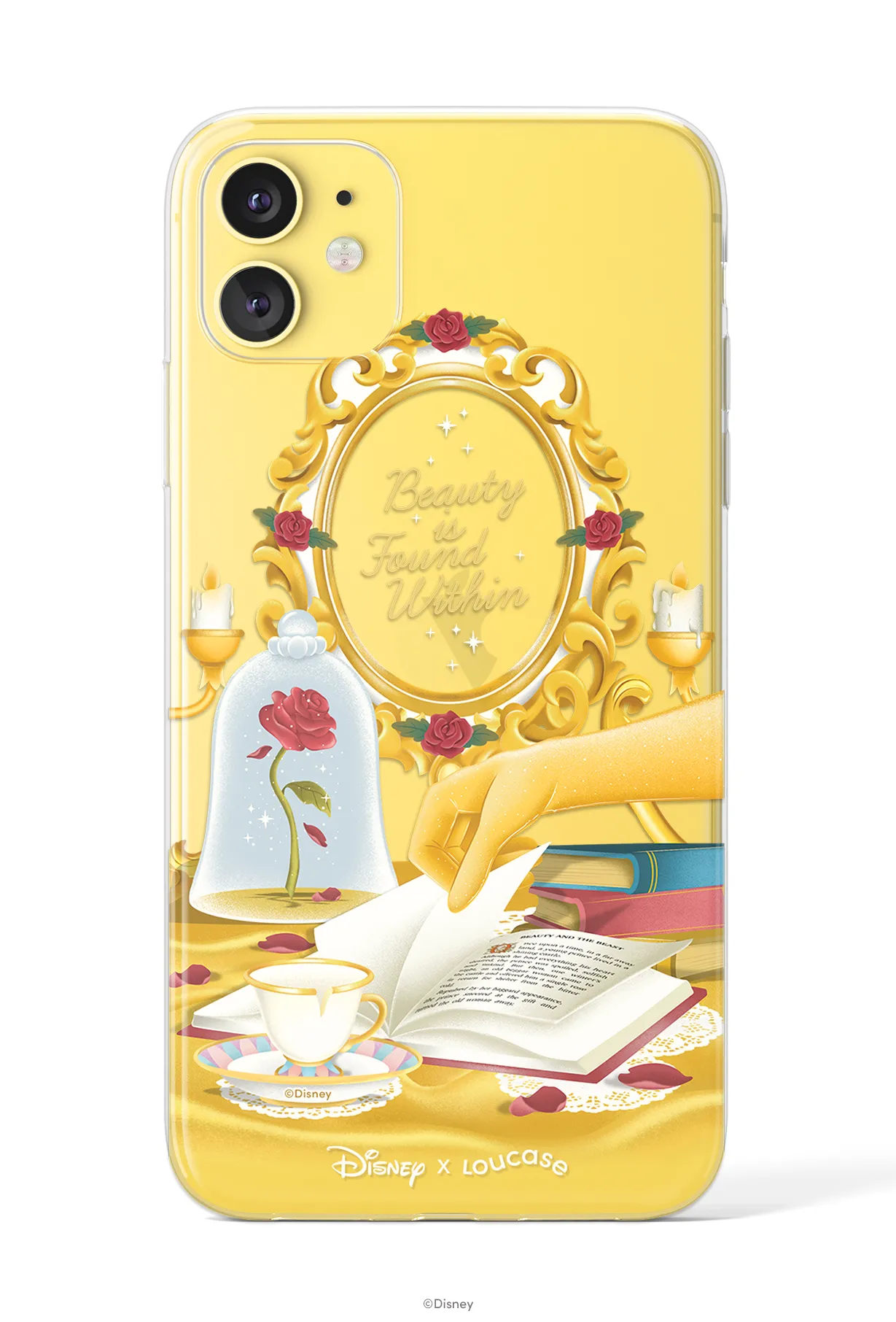 Belle's Vanity - KLEARLUX™ Disney x Loucase Beauty & The Beast Collection Phone Case | LOUCASE