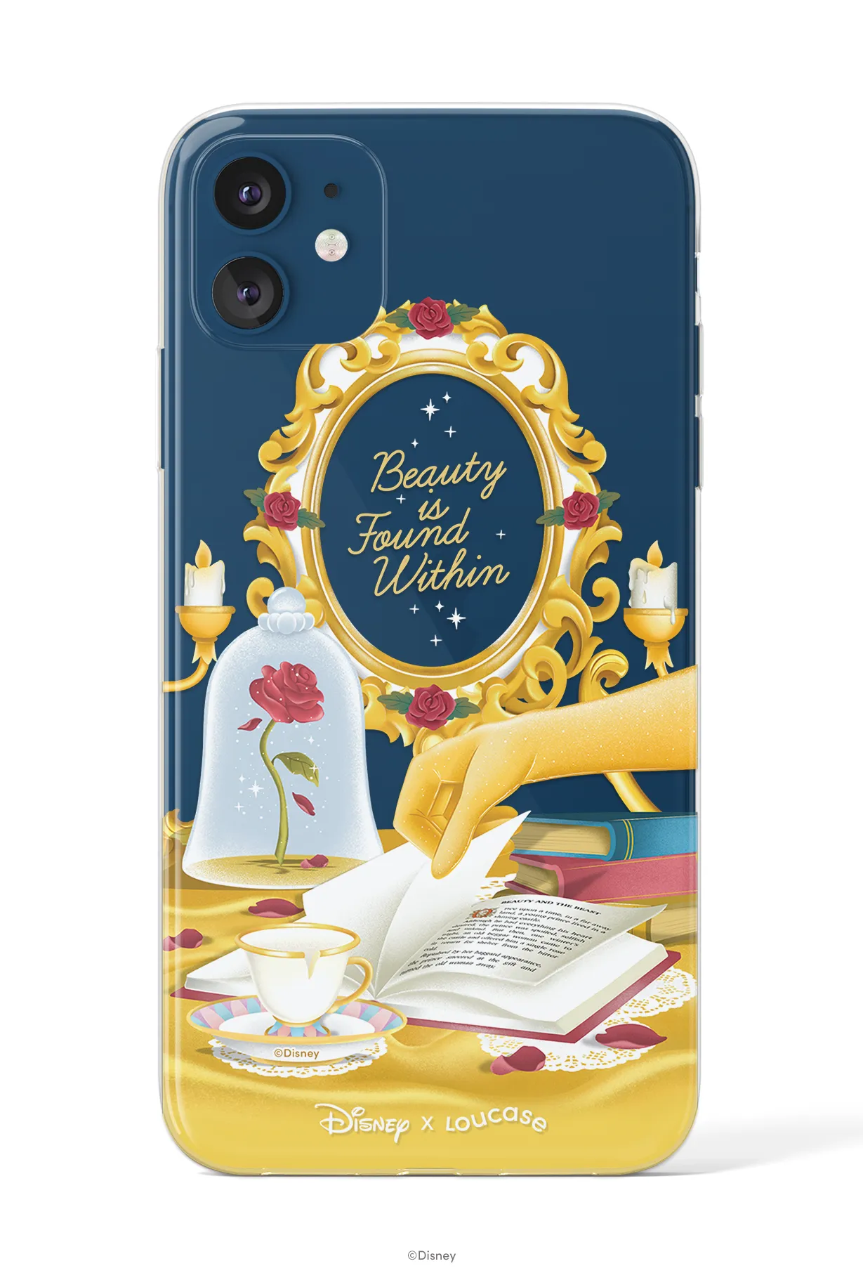 Belle's Vanity - KLEARLUX™ Disney x Loucase Beauty & The Beast Collection Phone Case | LOUCASE