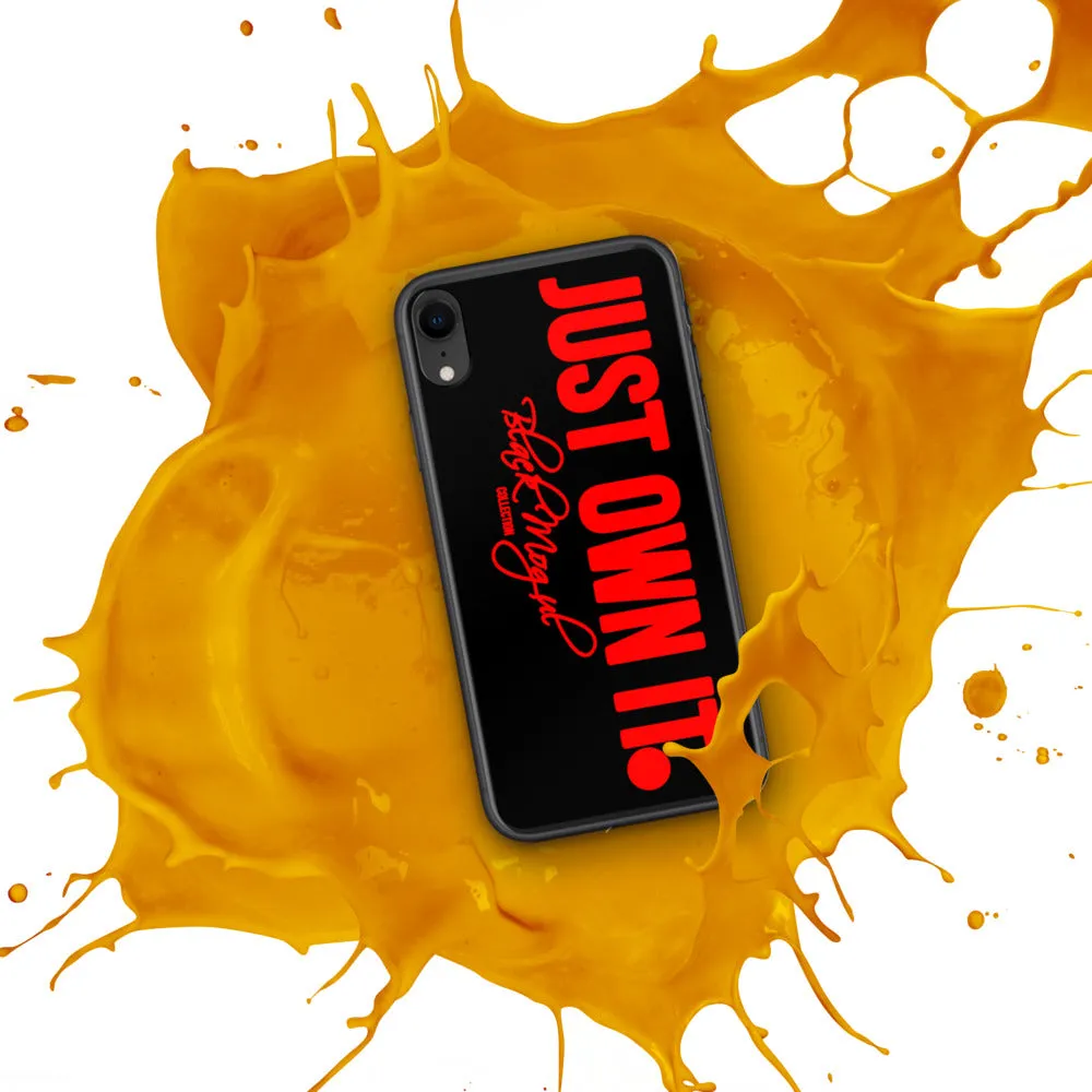 Black Mogul Just Own It iPhone Case
