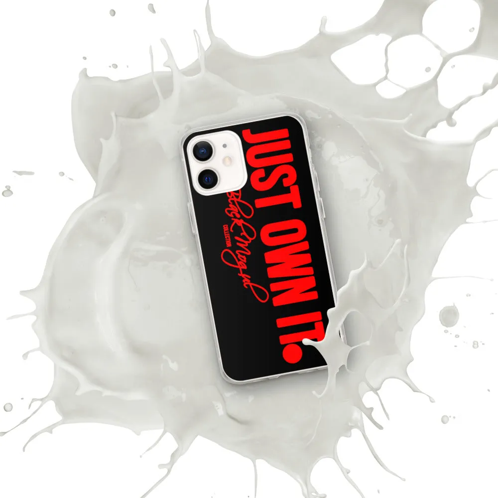 Black Mogul Just Own It iPhone Case