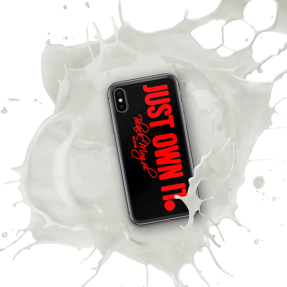 Black Mogul Just Own It iPhone Case