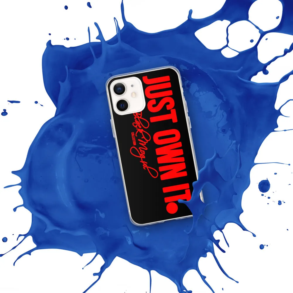 Black Mogul Just Own It iPhone Case