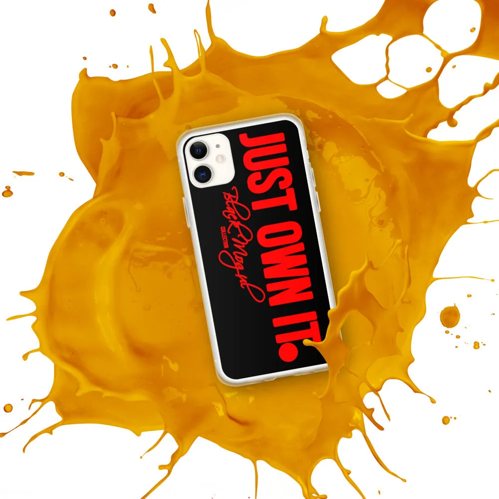 Black Mogul Just Own It iPhone Case