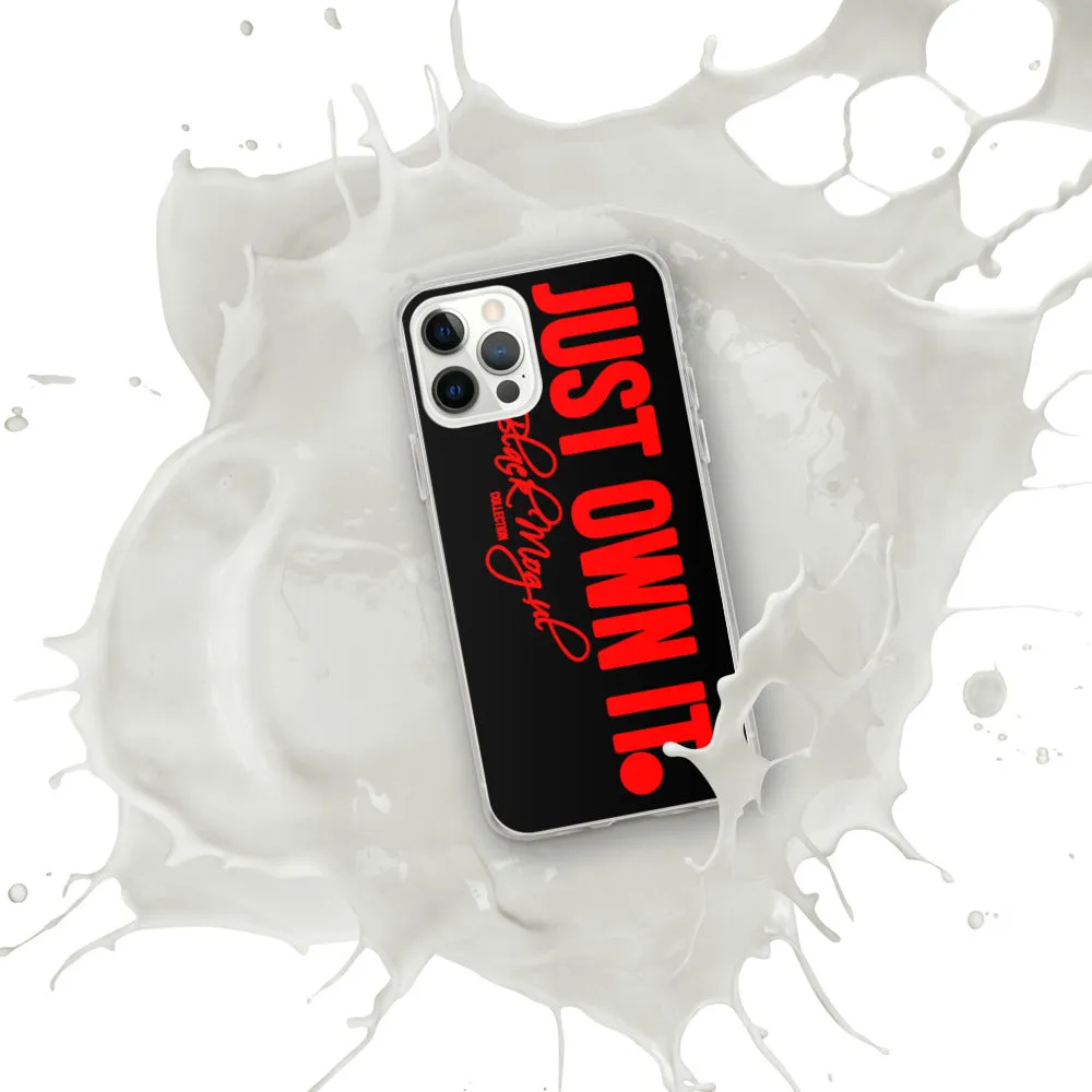 Black Mogul Just Own It iPhone Case