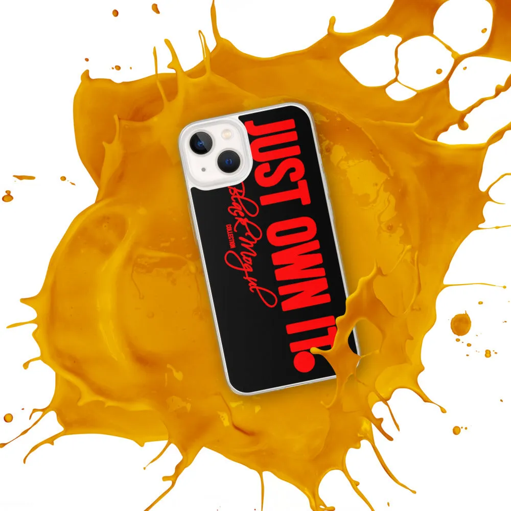 Black Mogul Just Own It iPhone Case