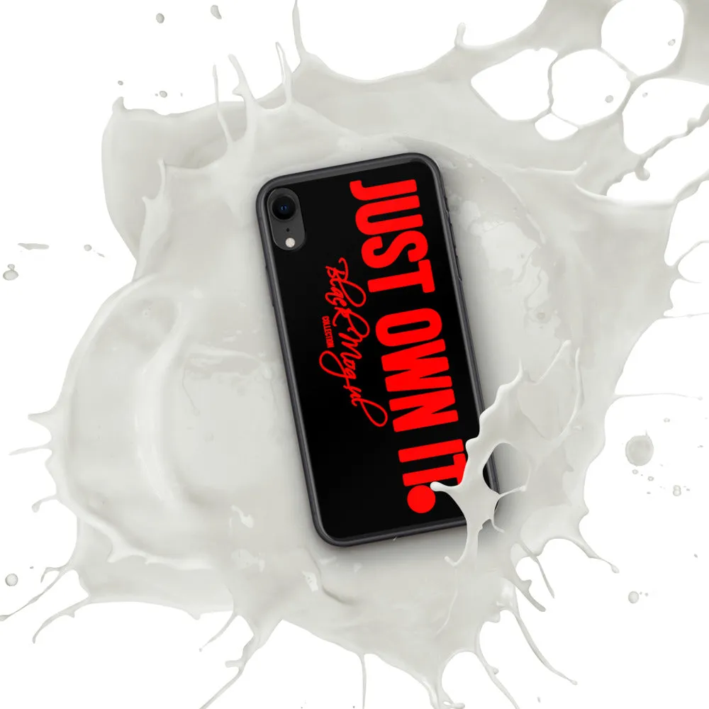 Black Mogul Just Own It iPhone Case