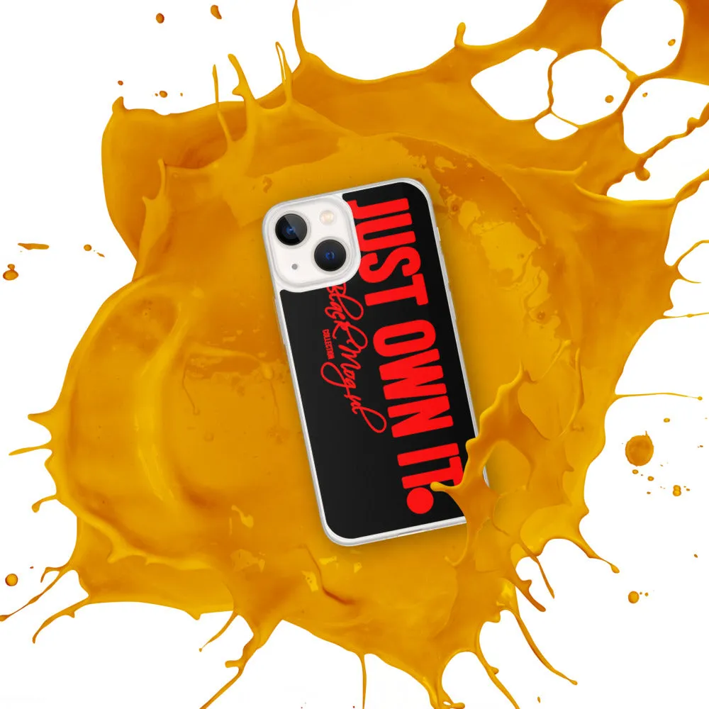Black Mogul Just Own It iPhone Case