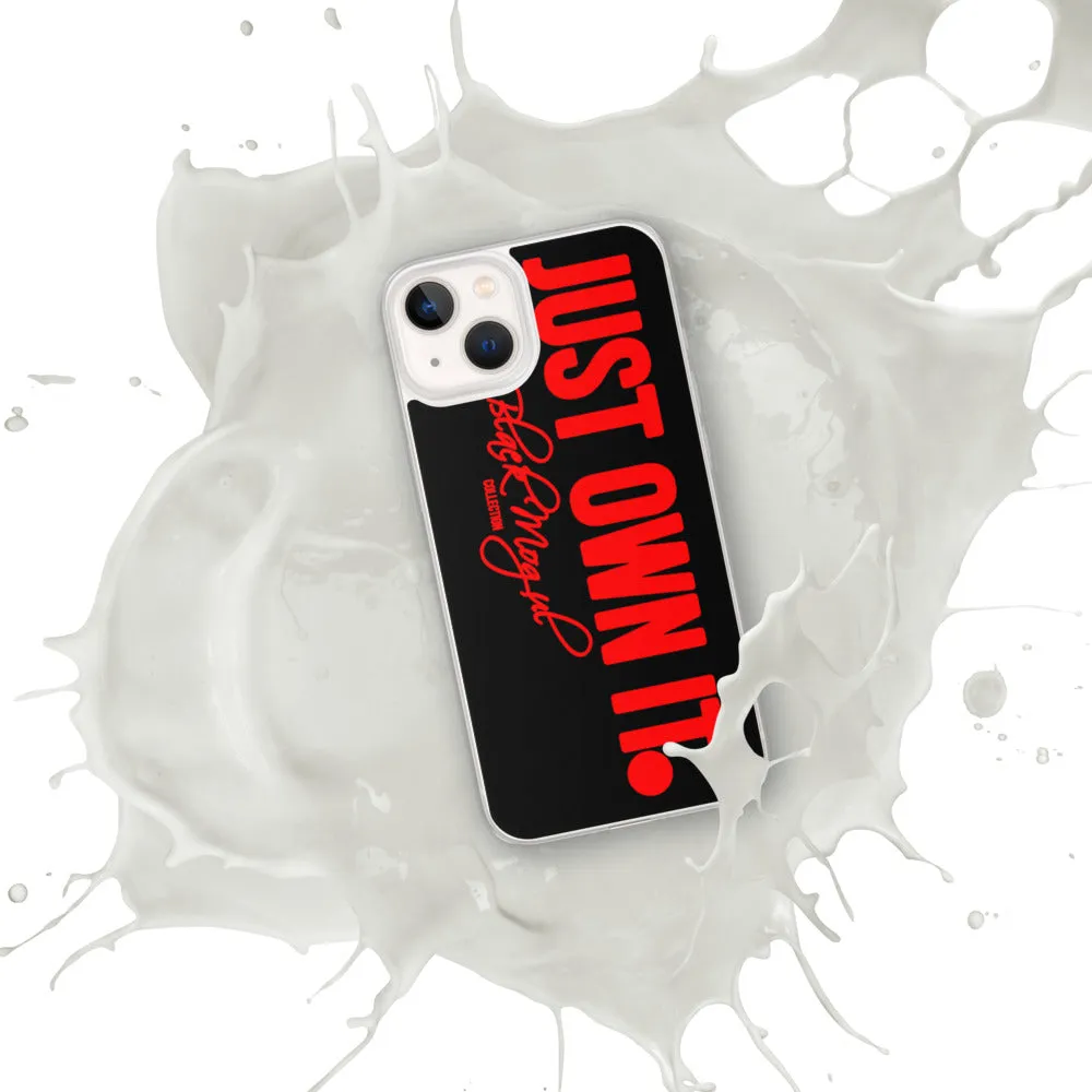 Black Mogul Just Own It iPhone Case