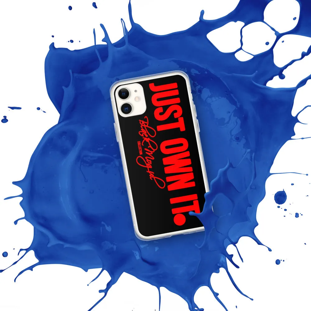 Black Mogul Just Own It iPhone Case