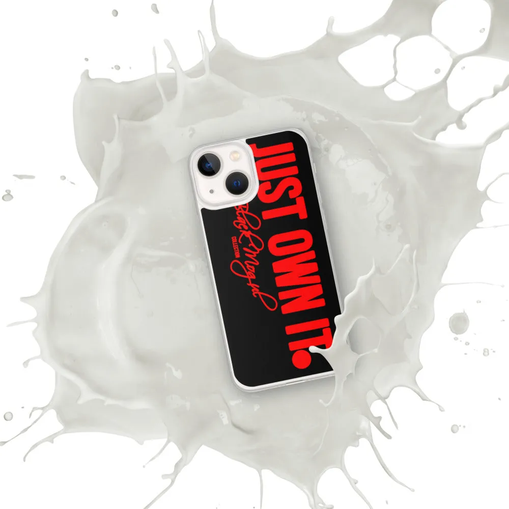 Black Mogul Just Own It iPhone Case