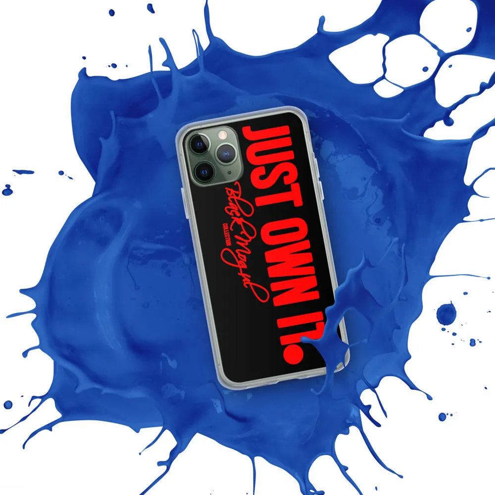 Black Mogul Just Own It iPhone Case