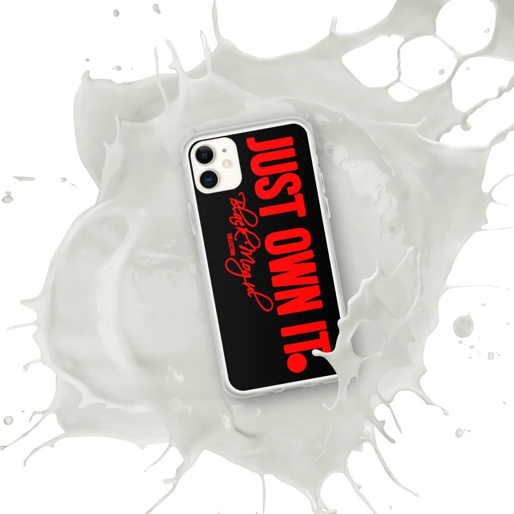 Black Mogul Just Own It iPhone Case