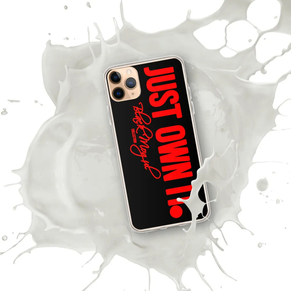 Black Mogul Just Own It iPhone Case