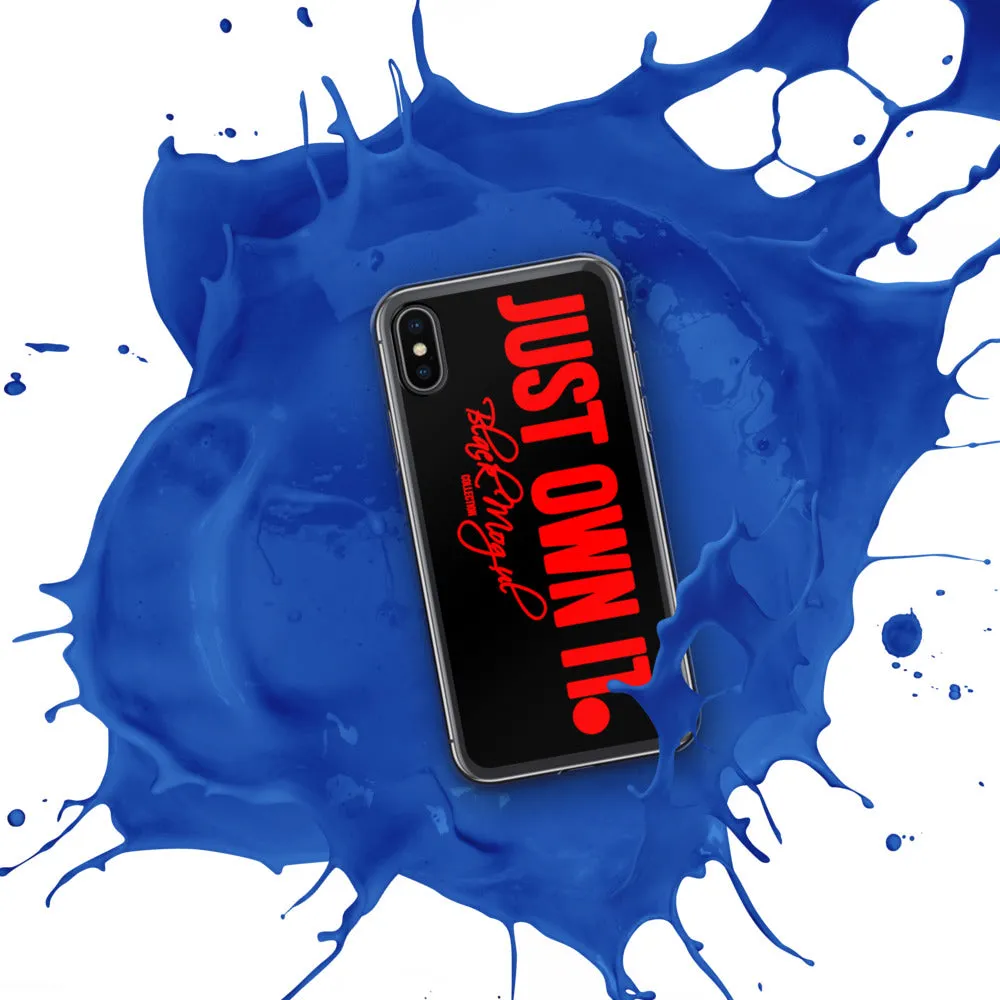 Black Mogul Just Own It iPhone Case