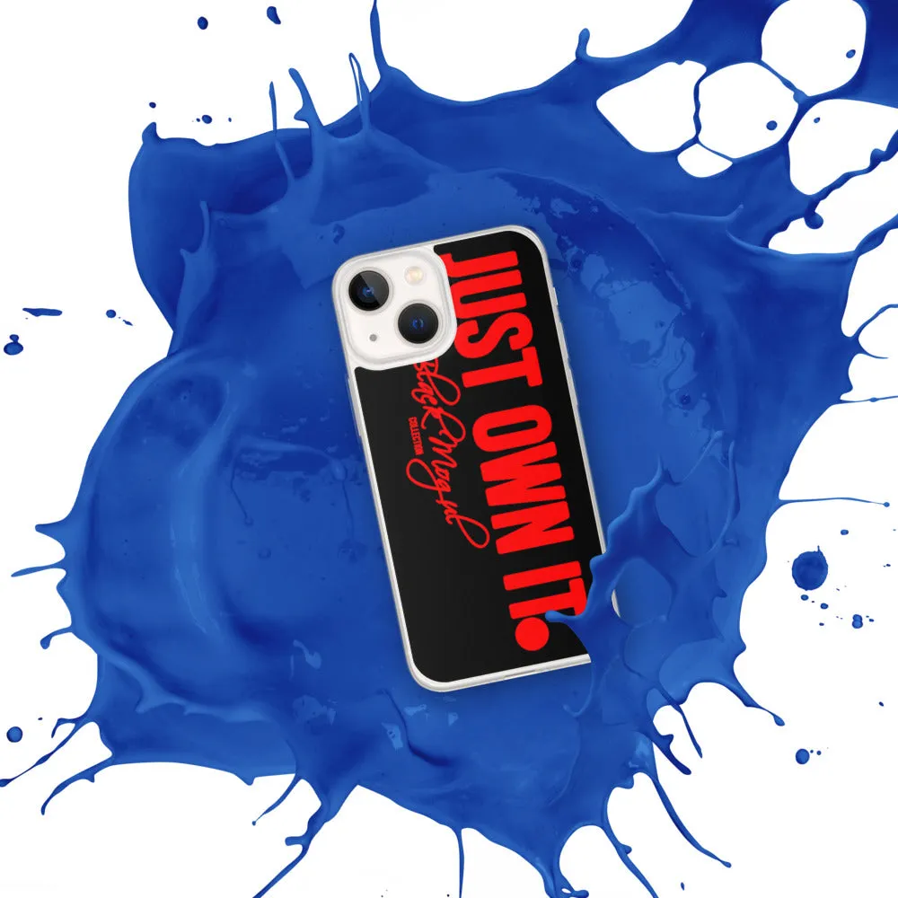 Black Mogul Just Own It iPhone Case