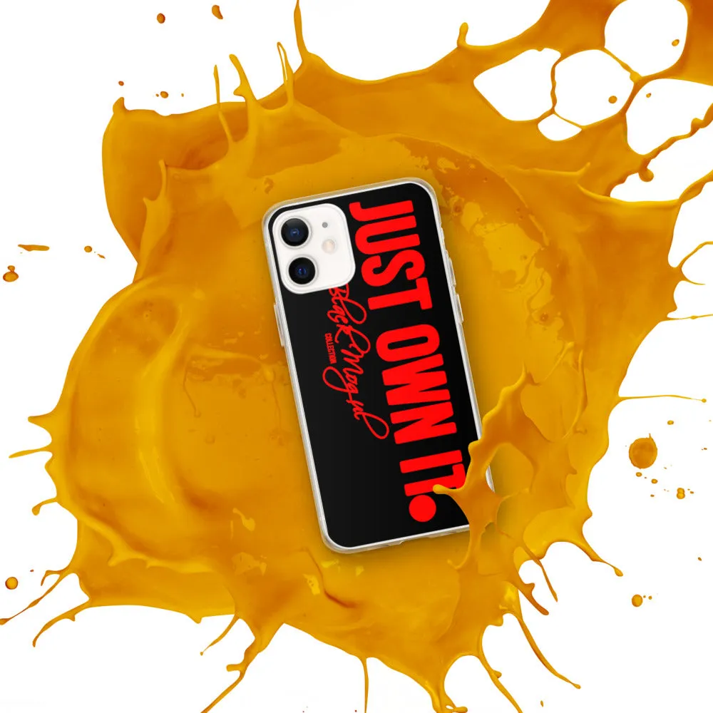 Black Mogul Just Own It iPhone Case