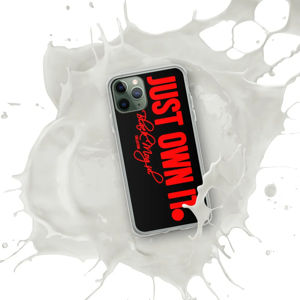 Black Mogul Just Own It iPhone Case
