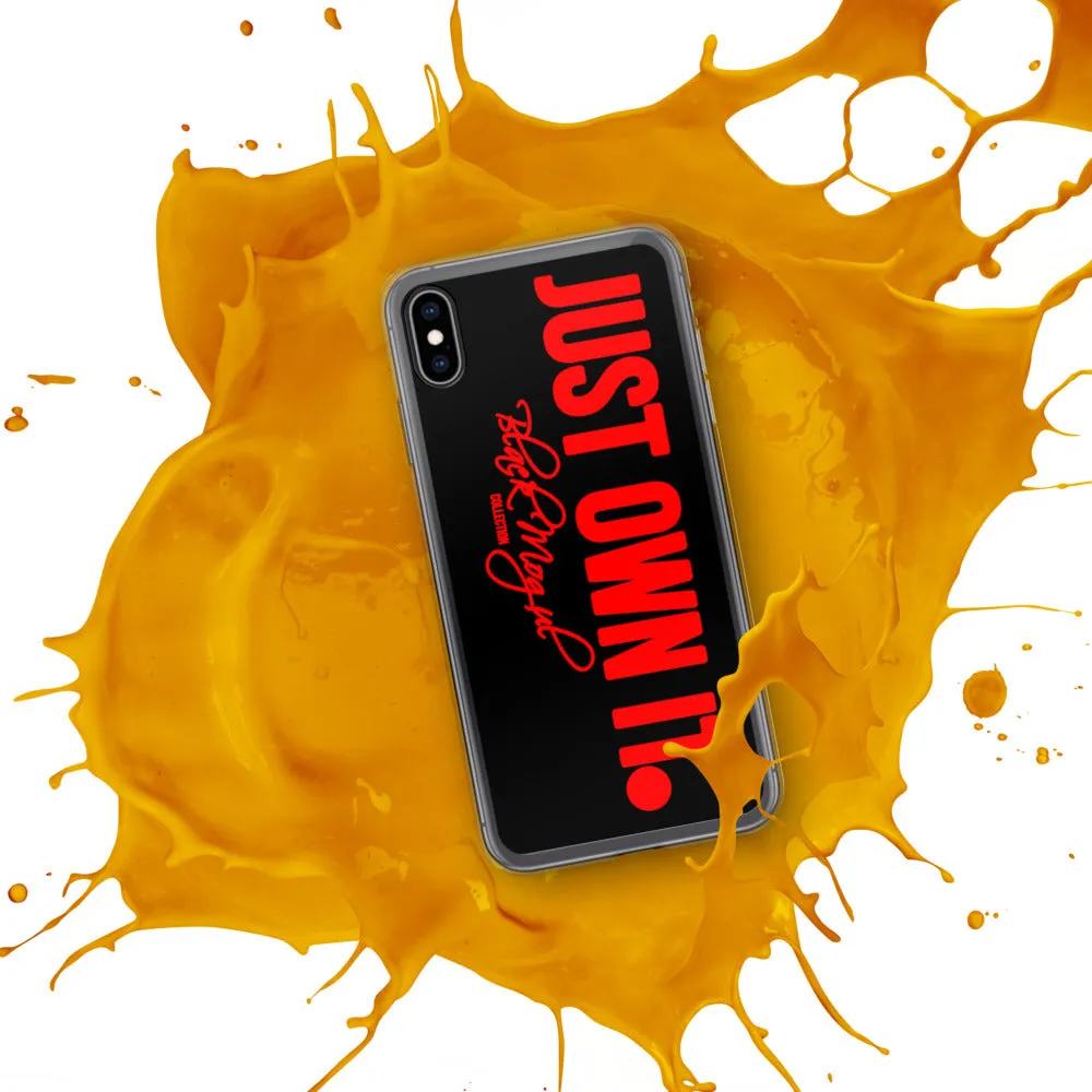 Black Mogul Just Own It iPhone Case