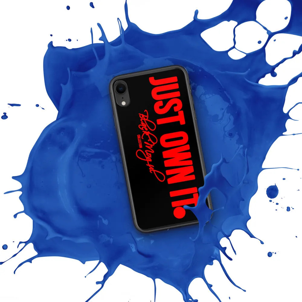 Black Mogul Just Own It iPhone Case