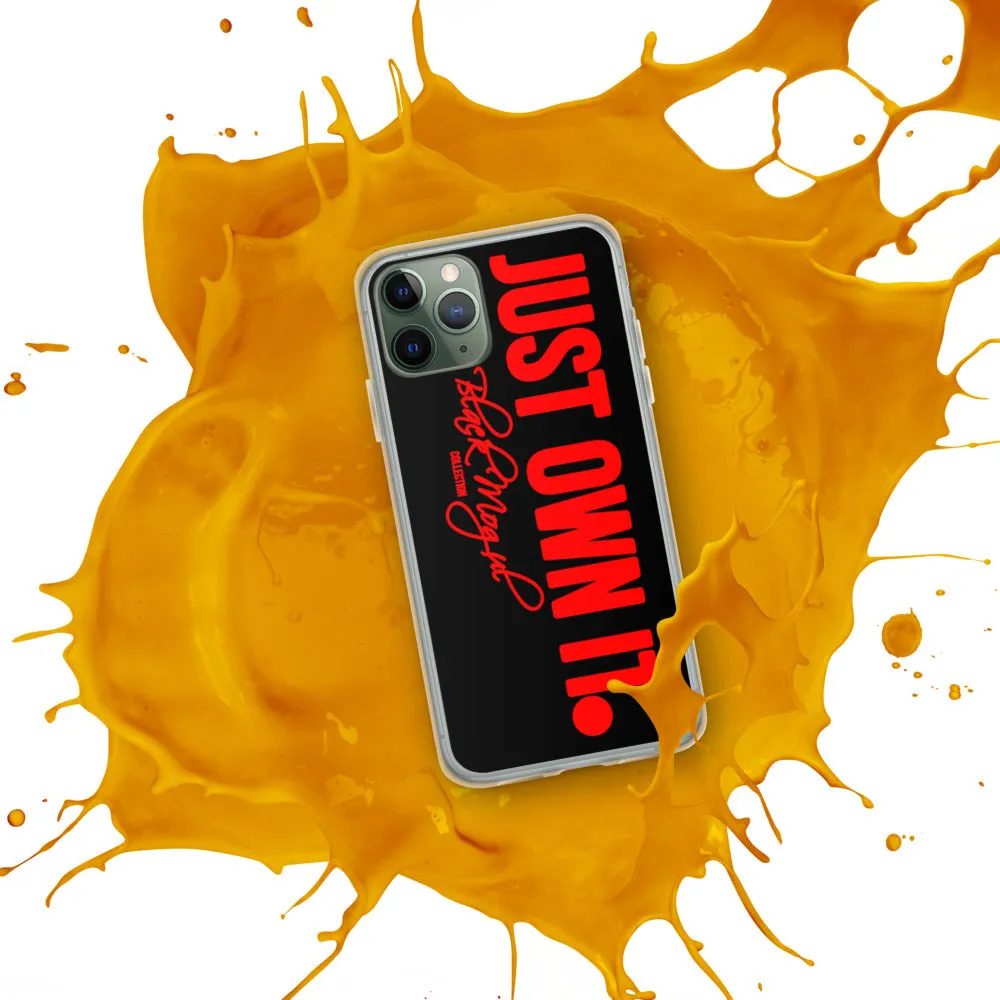 Black Mogul Just Own It iPhone Case