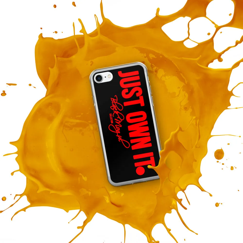 Black Mogul Just Own It iPhone Case