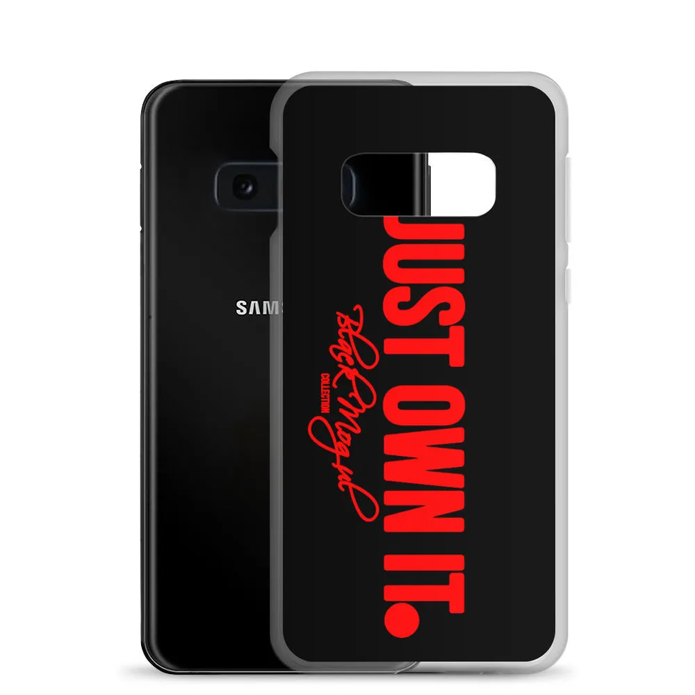 Black Mogul Just Own It Samsung Case