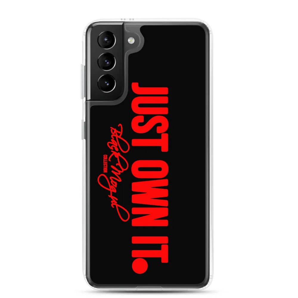 Black Mogul Just Own It Samsung Case