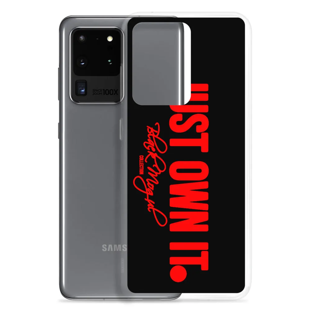 Black Mogul Just Own It Samsung Case