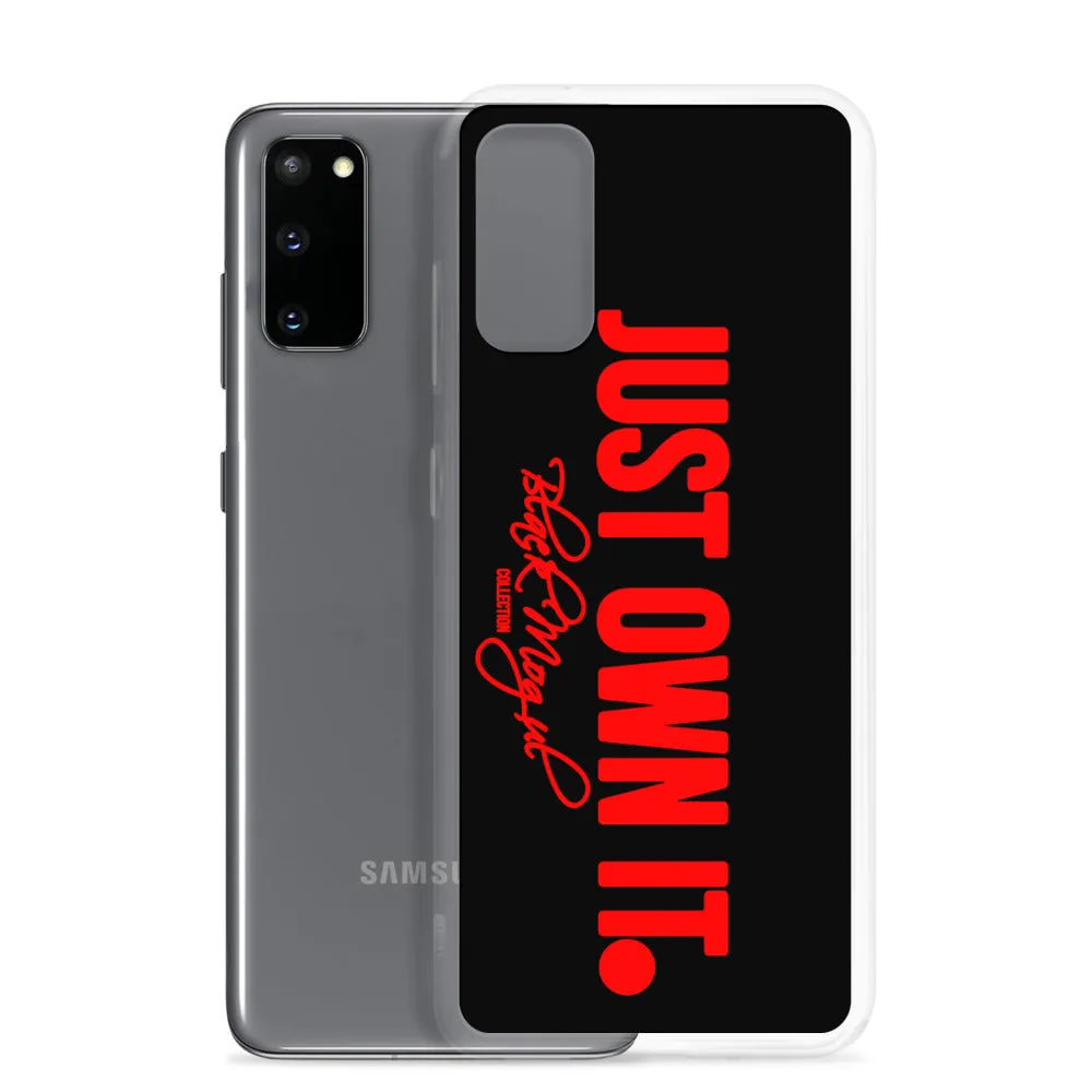 Black Mogul Just Own It Samsung Case