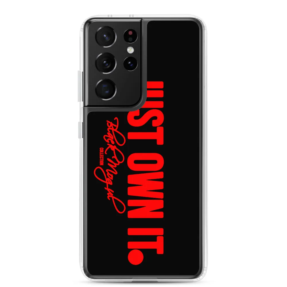 Black Mogul Just Own It Samsung Case