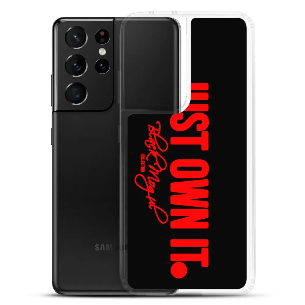 Black Mogul Just Own It Samsung Case